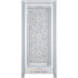 Corsair  boîtier midi tower Blanc | 4x USB-A | 1x USB-C | RGB | Verre Trempé