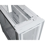 Corsair  boîtier midi tower Blanc | 4x USB-A | 1x USB-C | RGB | Verre Trempé