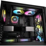 Corsair iCUE LINK RX120 RGB Starter kit ventilateurs de boîtier Noir, 3 pièces, 120 x 120 x 25 mm, PWM