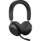 Jabra Evolve2 75 casque on-ear Noir, Link380c, Station de recharge