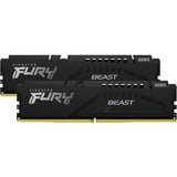 Kingston FURY Beast 64 Go DDR5-6000 (2x 32 Go) mémoire vive Noir, KF560C36BBEK2-64, EXPO