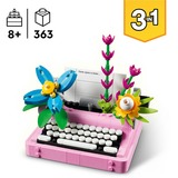 LEGO Creator 3-in-1 - Machine à écrire avec des fleurs, Jouets de construction 31169