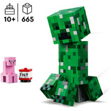 LEGO Le Creeper, Jouets de construction Jeu de construction, 10 an(s), Plastique, 665 pièce(s), 600 g