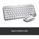 Logitech MX Keys Mini For Mac Minimalist Wireless Illuminated, clavier Graphite, US lay-out, Bluetooth