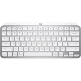 Logitech MX Keys Mini Minimalist Wireless Illuminé, Clavier Gris clair, Bluetooth