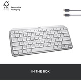 Logitech MX Keys Mini pour Mac Minimalist, clavier Graphite, Mise en page aux États-Unis (international), Bluetooth