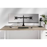 Neomounts DS60-600BL2 Bras de moniteur 10-32" - Quick-fix - butée à 180°, Support de moniteur Noir
