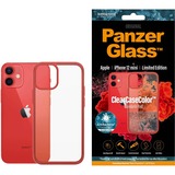 PanzerGlass ClearCaseColor iPhone 12 mini, Housse/Étui smartphone Transparent/Rouge