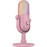 Razer Seiren V3 Chroma 32-Bit DSP, Micro Rose, USB, micro supercardioïde