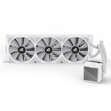 Sharkoon S100 ARGB, Watercooling Blanc