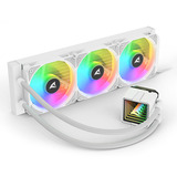 Sharkoon S100 ARGB, Watercooling Blanc