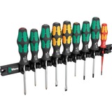 Wera 9650 Bande magnétique Jeu de tournevis Kraftform 9 pièces
