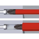 Wiha Tournevis avec magasin d'embouts (PH, SL, PZ/S) LiftUp électrique Rouge/Jaune, 7 pièces