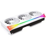 XFX Radeon RX 9070 XT OC Mercury RGB, Carte graphique Blanc, RDNA4, GDDR6, 3x DisplayPort, 1x HDMI 2.1