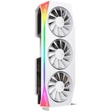 XFX Radeon RX 9070 XT OC Mercury RGB, Carte graphique Blanc, RDNA4, GDDR6, 3x DisplayPort, 1x HDMI 2.1