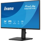 iiyama ProLite XB2491HS-B1 23.8" Moniteur  Noir, 120 Hz, HDMI, DisplayPort, Audio