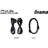 iiyama ProLite XB2791HS-B1 27" Moniteur Noir (Mat), 1x DisplayPort, 1x HDMI, 120 Hz