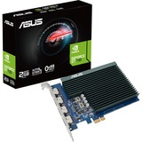 ASUS GT730-4H-SL-2GD5 NVIDIA GeForce GT 730 2 Go GDDR5, Carte graphique GeForce GT 730, 2 Go, GDDR5, 5010 MHz, 3840 x 2160 pixels, PCI Express x1