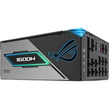 ASUS ROG -THOR-1600T3-GAMING unité d'alimentation d'énergie 20+4 pin ATX ATX Gris alimentation modulaire 1600 watt Noir, 2x 12V-2x6, 4x PCIe, 1600 W, 100 - 240 V, Actif, 125 W, 1600 W, 125 W