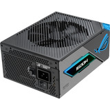 ASUS ROG -THOR-1600T3-GAMING unité d'alimentation d'énergie 20+4 pin ATX ATX Gris alimentation modulaire 1600 watt Noir, 2x 12V-2x6, 4x PCIe, 1600 W, 100 - 240 V, Actif, 125 W, 1600 W, 125 W