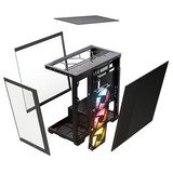 Corsair 2800X RS-R ARGB boîtier mini tower Noir | 1x USB-A | 1x USB-C | Window