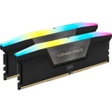 Corsair 32 Go DDR5-6000 Kit, Mémoire vive Noir, CMH32GX5M2B6000C40, Vengeance RGB, XMP