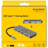 DeLOCK Station d'accueil USB Type-C Gris