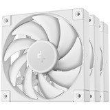 DeepCool FD12, Ventilateur de boîtier Blanc, 3 pièces, connecteur de ventilateur PWM à 4 broches