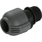 GARDENA Raccordement 25 mm x 1" filetage extérieur, Connecteur Noir/gris, 2763-20