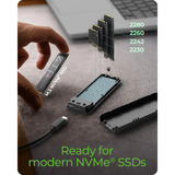 ICY BOX IB-1805ML-CU31 M.2, Boîtier disque dur Noir