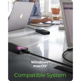 ICY BOX IB-1805ML-CU31 M.2, Boîtier disque dur Noir