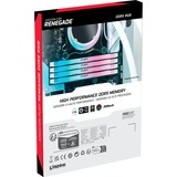 Kingston FURY 32 Go DDR5-7200 Kit, Mémoire vive Blanc, KF572C38RWAK2-32, Renegade RGB, XMP