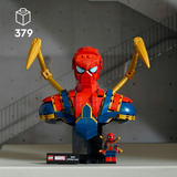 LEGO Marvel - Buste Iron Spider-Man, Jouets de construction 76326