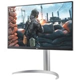 LG UltraFine 27UP650K-W 27" 4K Ultra HD Moniteur Blanc/argent, 1x DisplayPort, 2x HDMI