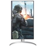 LG UltraFine 27UP650K-W 27" 4K Ultra HD Moniteur Blanc/argent, 1x DisplayPort, 2x HDMI