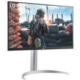 LG UltraFine 27UP650K-W 27" 4K Ultra HD Moniteur Blanc/argent, 1x DisplayPort, 2x HDMI