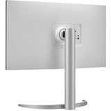 LG UltraFine 27UP650K-W 27" 4K Ultra HD Moniteur Blanc/argent, 1x DisplayPort, 2x HDMI
