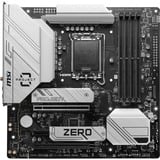 MSI B760M PROJECT ZERO, Socket 1700 carte mère RAID, 2.5Gb-LAN, Wi-Fi 6E, BT, Sound, µATX