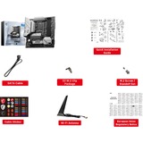 MSI B760M PROJECT ZERO, Socket 1700 carte mère RAID, 2.5Gb-LAN, Wi-Fi 6E, BT, Sound, µATX