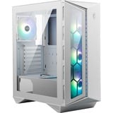 MSI MPG GUNGNIR 110R boîtier midi tower Blanc | 2x USB-A | 1x USB-C | RGB | Window