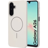 Mobiparts Samsung Galaxy A26 - Slim Line MagSafe Case, Housse smartphone Blanc