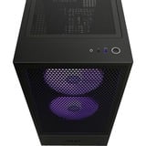 NZXT H5 Flow RGB boîtier midi tower Noir (Mat) | 1x USB-A | 1x USB-C | RGB | Window