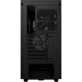 NZXT H5 Flow RGB boîtier midi tower Noir (Mat) | 1x USB-A | 1x USB-C | RGB | Window