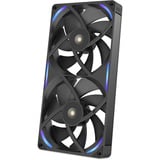 NZXT Ventilateur Performance F280X ventilateurs de boîtier RGB  Noir, 2 pièces, 280 x 140 x 30 mm, PWM