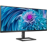 Philips 345E2AE/00 UltraWide 34" UltraWide Gaming Moniteur Noir, 86,4 cm (34"), 3440 x 1440 pixels, 4 ms, Noir