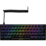 Sharkoon SKILLER SGK50 S4, clavier gaming Noir, Layout BE, Kailh Blue, LED RGB, Hot-swappable, 60%