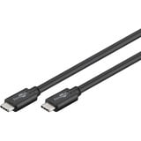 goobay USB-C Sync & Charge Super Speed, Câble Noir, 2 mètres