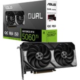 ASUS DUAL GeForce RTX 5060 Ti OC 8G, Carte graphique 3x DisplayPort, 1x HDMI
