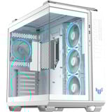 ASUS TUF Gaming GT502 Horizon ARGB boîtier midi tower Blanc | 3x USB-A | 1x USB-C | Window