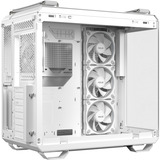 ASUS TUF Gaming GT502 Horizon ARGB boîtier midi tower Blanc | 3x USB-A | 1x USB-C | Window